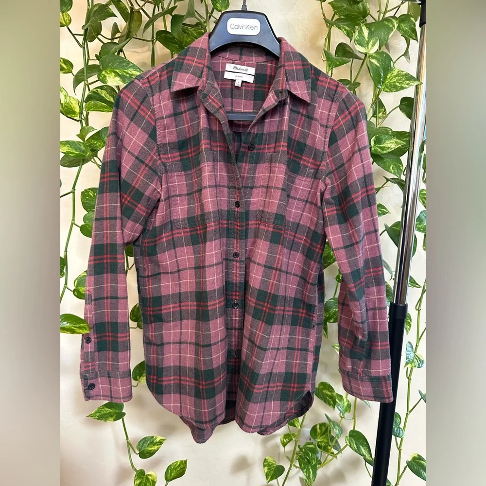 Madewell flannel shirt - Picture 3 of 5